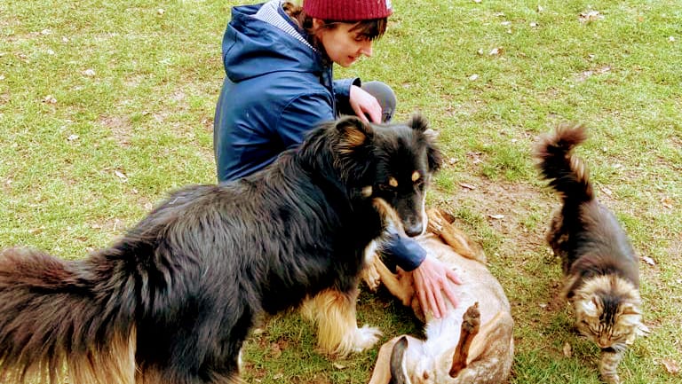 Aurore - Pet Sitter Chiens, Chats et NAC - Bordeaux Bègles — dogsitter à Bordeaux